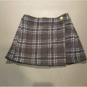 Plaid skirt